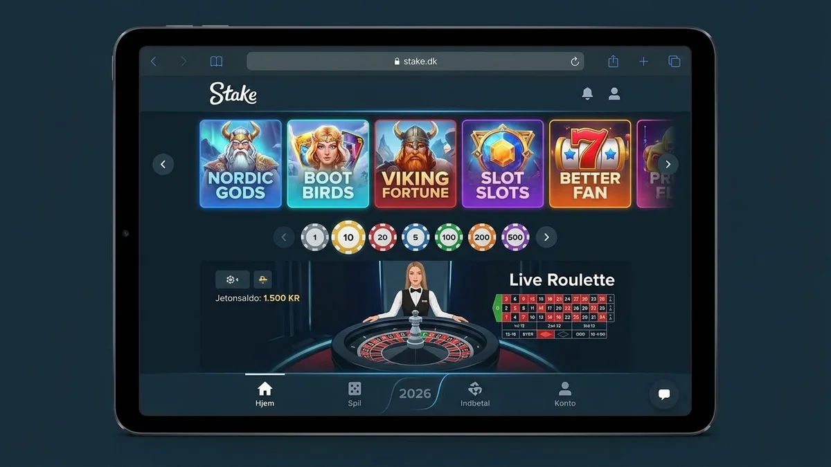 Casino spil hos Stake